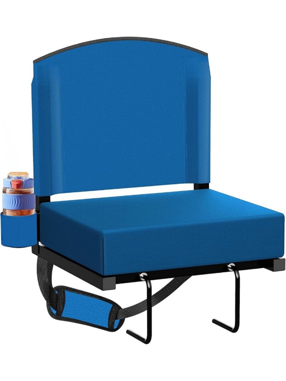Portable Stadium Seat with Back Support | Comfortable Bleacher Chair for Events